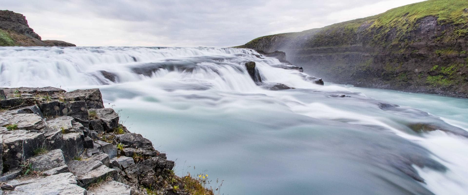 People working in a modern office with headsets
